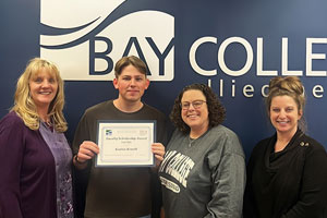 Molly Campbell, Keaton Krouth, Jennifer Farnsworth, and Christina Reed