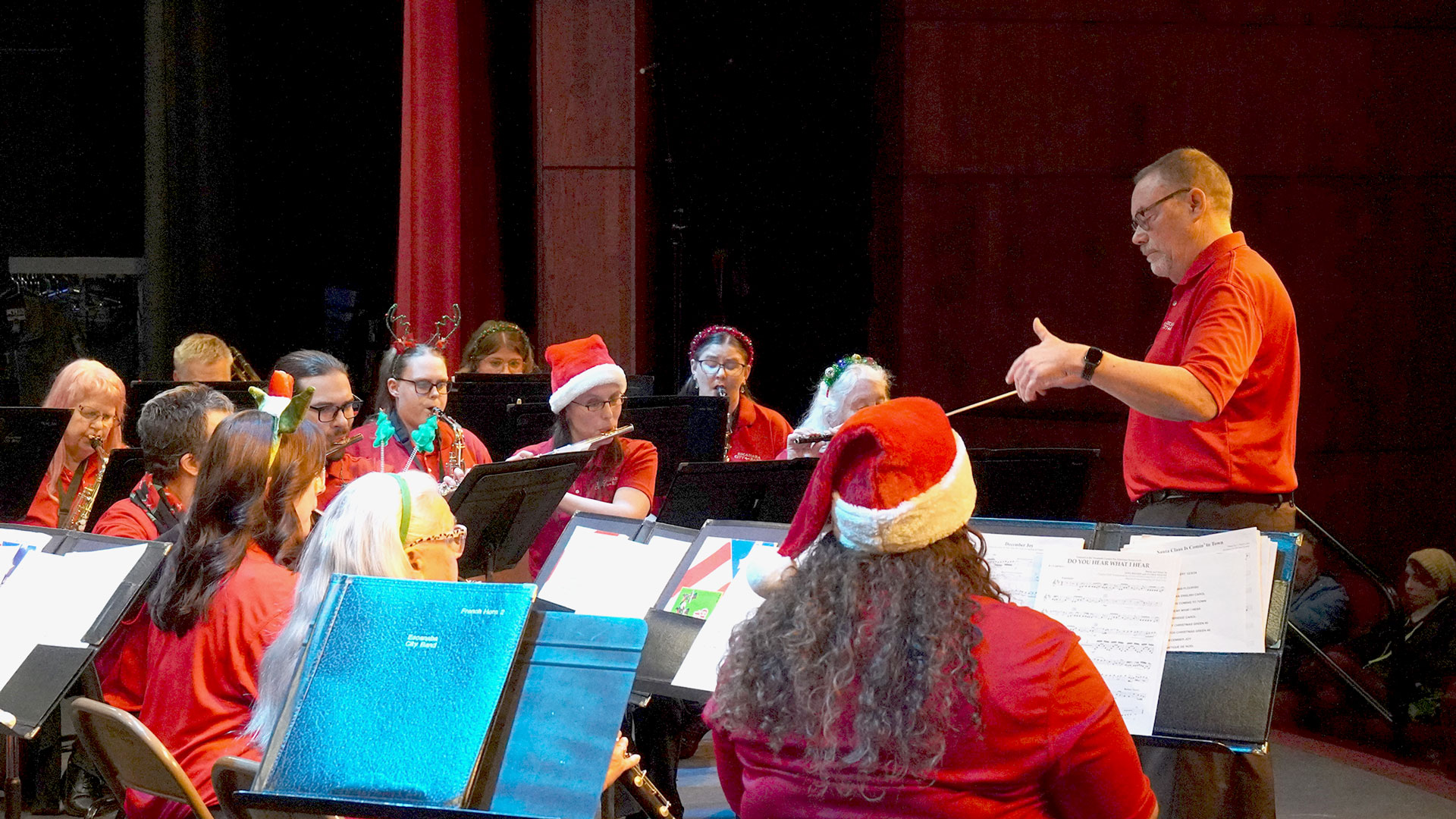 Escanaba City Band Performing During 2024 Day of Giving